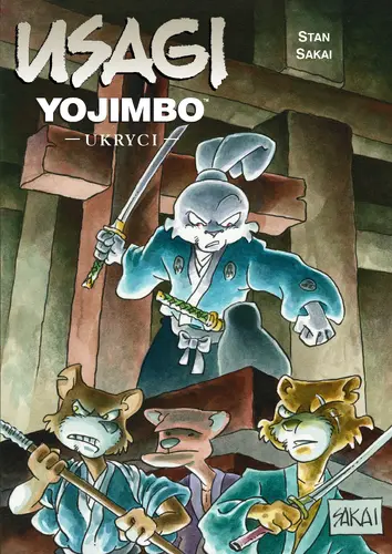Okładka: Usagi Yojimbo, tom 28: Ukryci