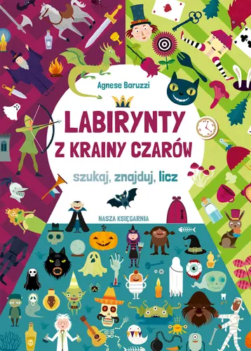 Okładka: Labirynty z Krainy Czarów