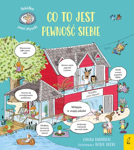 Okładka: Szkółka pani Myszki. Co to jest pewność siebie