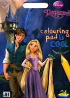 Okładka: COLORING PAD A4 - Roszpunka