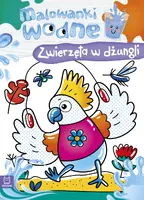 Okładka: Malowanki wodne. Zwierzęta w dżungli