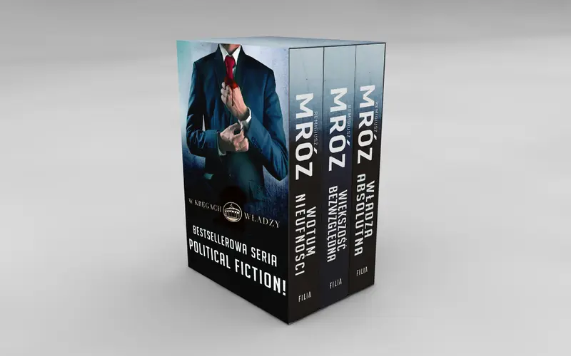 Okładka: Pakiet W Kręgach Władzy: Wotum nieufności / Większość bezwzględna / Władza absolutna