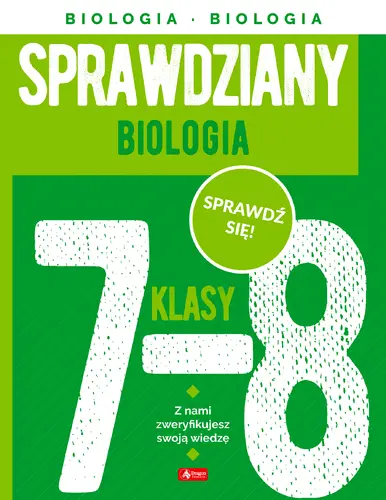 Okładka: Sprawdziany dla klasy 7-8. Biologia
