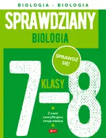 Okładka: Sprawdziany dla klasy 7-8. Biologia