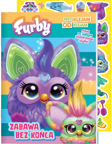 Okładka: Furby. Przyklejam Odklejam
