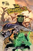 Okładka: Liga Sprawiedliwości – Planeta Jastrzębi, tom 3