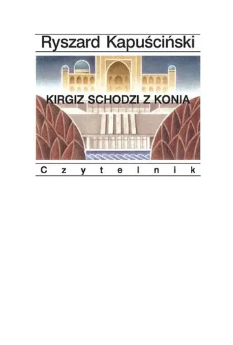Okładka: Kirgiz schodzi z konia