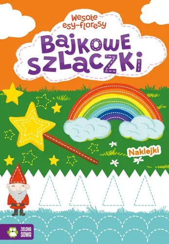 Okładka: Wesołe esy-floresy. Bajkowe szlaczki