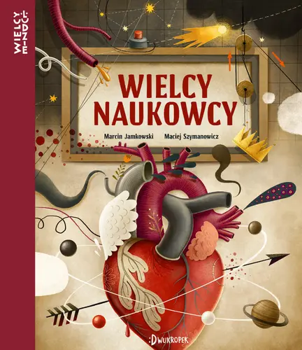 Okładka: Wielcy naukowcy