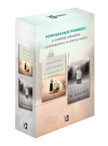 Okładka: Pakiet: Kołysanka z Auschwitz. Światło ukryte w mroku