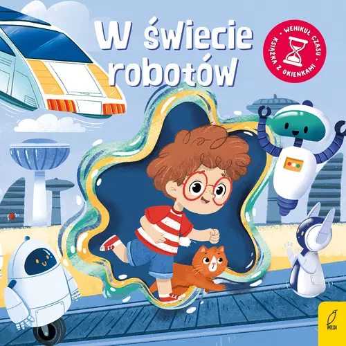 Okładka: Wehikuł czasu. W świecie robotów