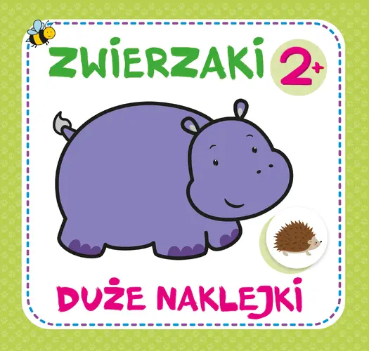 Okładka: DUŻE NAKLEJKI Zwierzaki