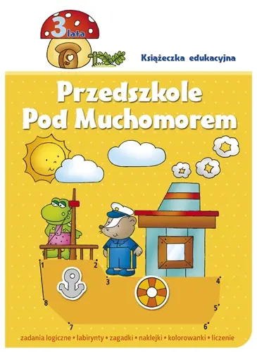Okładka: Przedszkole pod muchomorem 3 lata