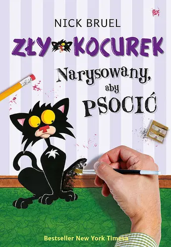 Okładka: Zły Kocurek Narysowany aby psocić