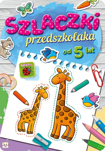 Okładka: Szlaczki przedszkolaka od 5 lat