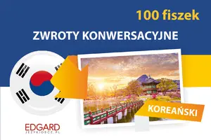 Okładka: Koreański. Zwroty konwersacyjne. 100 fiszek