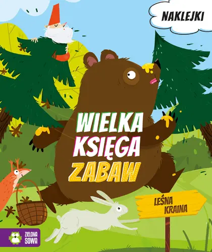 Okładka: Wielka księga zabaw. Leśna kraina