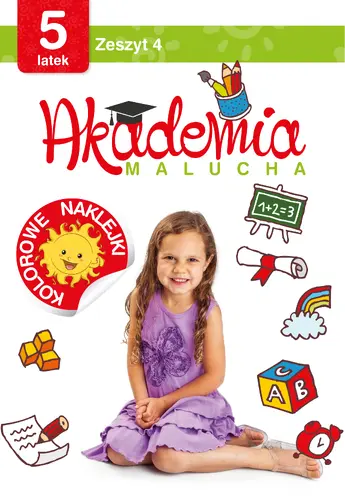 Okładka: Akademia malucha dla 5-latka. Zeszyt 4
