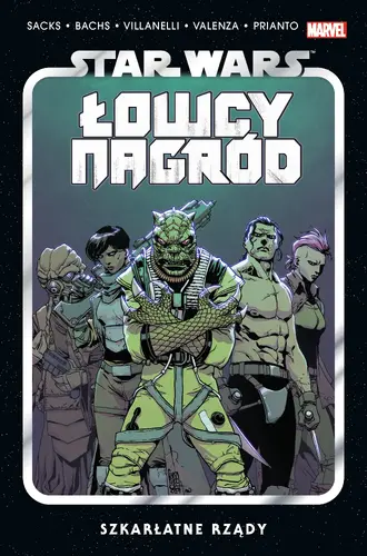 Okładka: Star Wars Łowcy Nagród. Szkarłatne rządy. Tom 4