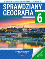 Okładka: Sprawdziany dla klasy 6. Geografia