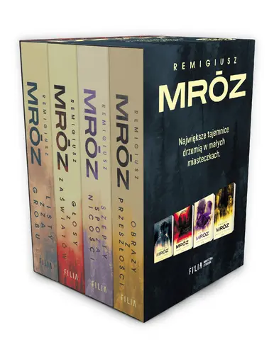 Okładka: Pakiet: Listy zza grobu / Głosy z zaświatów / Szepty spoza nicości / Obrazy z przeszłości