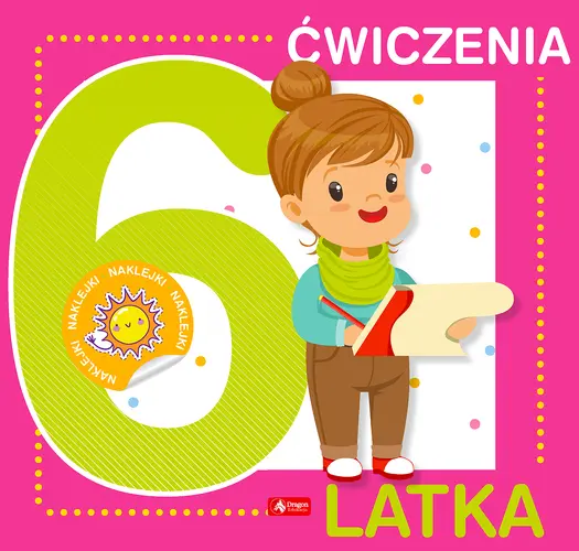 Okładka: Ćwiczenia 6-latka z naklejkami