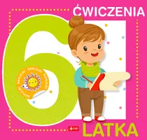 Okładka: Ćwiczenia 6-latka z naklejkami