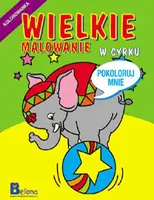 Okładka: W cyrku. Wielkie malowanie