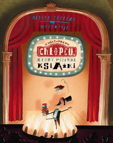 Okładka: O niezwykłym chłopcu, który pożerał ksiązki