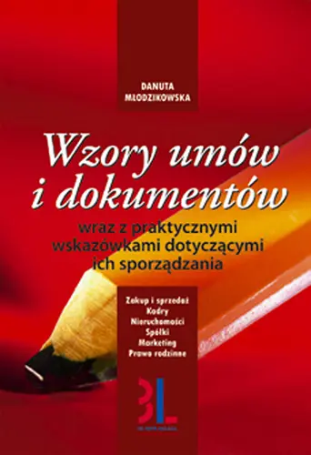 Okładka: Wzory umów i dokumentów