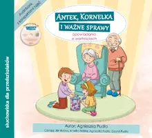 Okładka: Antek, Kornelka i ważne sprawy. Audiobook CD + konspekty