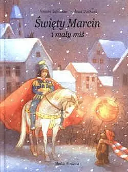 Okładka: święty Marcin i mały miś