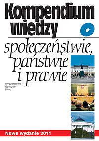 Okładka: Kompendium wiedzy o społeczeństwie państwie i prawie
