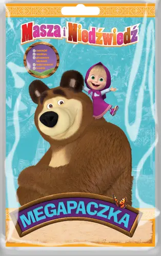 Okładka: Masza i niedźwiedź. Megapaczka.