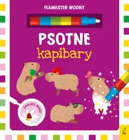 Okładka: Flamaster wodny. Psotne kapibary