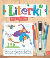 Okładka: Literki. Piszę i zmazuję. Wydanie II