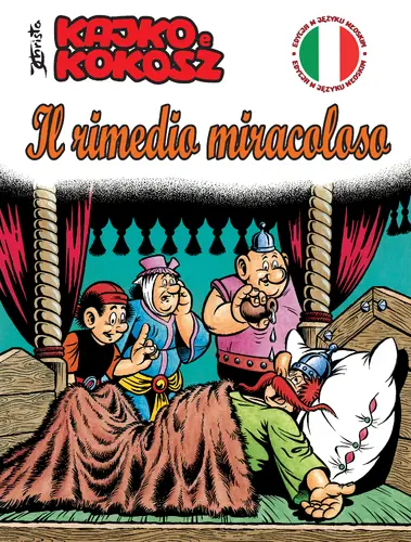 Okładka: Kajko i Kokosz. Il rimedio miracoloso