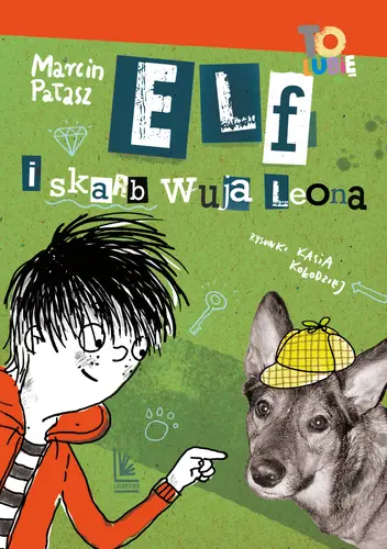 Okładka: Elf i skarb wuja Leona