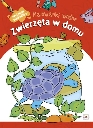 Okładka: Malowanki wodne- Zwierzęta w domu