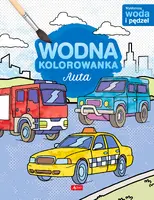 Okładka: Auta. Wodna kolorowanka