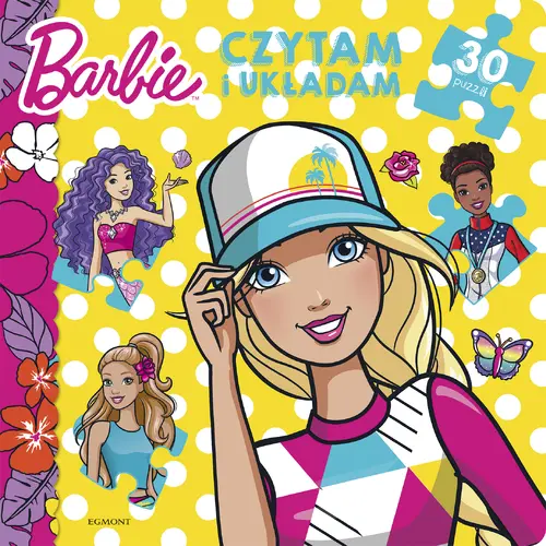 Okładka: Barbie. Czytam i układam