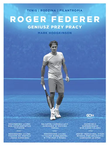 Okładka: Roger Federer. Geniusz przy pracy