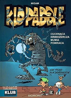 Okładka: Cuchnąca krwiożercza mumia powraca