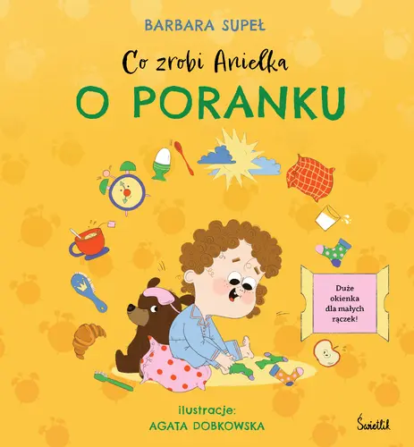 Okładka: Co zrobi Anielka o poranku