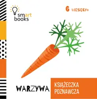Okładka: Warzywa - Książeczka Poznawcza 6m+