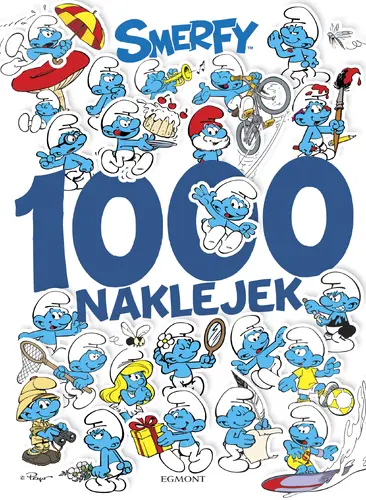 Okładka: Smerfy. 1000 naklejek