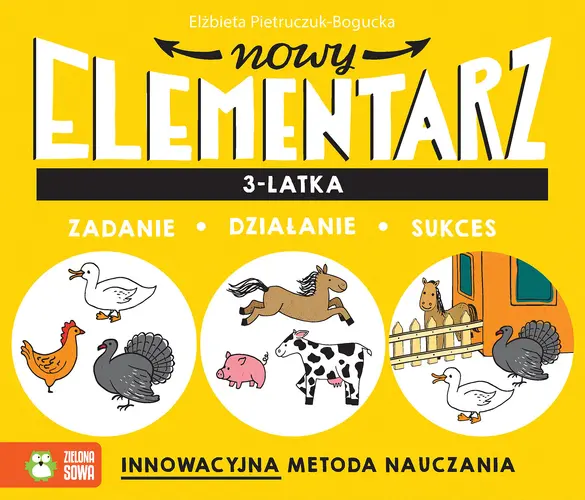 Okładka: Nowy elementarz 3-latka