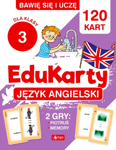 Okładka: EduKarty. Język angielski dla kl. 3
