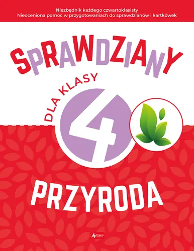 Okładka: Sprawdziany dla klasy 4. Przyroda