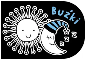 Okładka: Buźki. Czarno białe